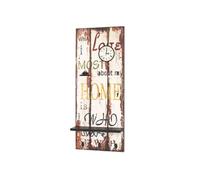 HAKU Tableau Pense-bête Motif, Vintage, MDF, métal - Dim.: L 40 cm x H 100 cm x P 14 cm, Style: Industrial