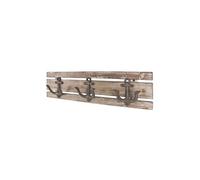 Patere murale coloris vintage -Dim : L 50 x P 7 x H 14 cm - -