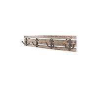 Patere murale coloris vintage - Dim : L 66 x P 7 x H 14 cm - -