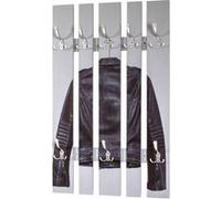 Patère Murale Déco "Blouson" 100cm Gris Gris G