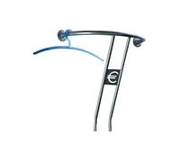 Patère Murale Design "Coude" 60cm Argent