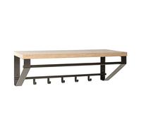 Patère Murale Design Kare 70cm Naturel & Noir