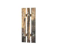 HAKU Patère murale Optique INOX Aluminium MDF L40×H100×P9 cm Style moderne
