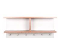 Patère Murale Design Northgate 65cm Chêne Beige G