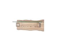 Patere murale Inga chene clair, L75 x H29 x P22 cm --