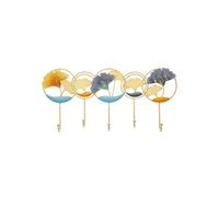 Porte-manteau mural en métal multicolore, 60 x 5 x 28,5 cm