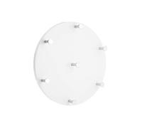 Patère Murale Ronde "Kely" 35cm Blanc
