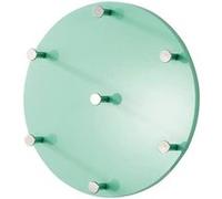 Patère Murale Ronde "Kely" 35cm Menthe Vert G