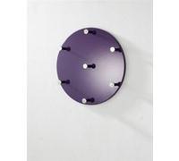 HAKU garderobe Murale mûre, chromé, MDF, métal - Dim.: P 5 cm x Ø 35 cm, Style: Modern