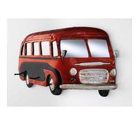 Patère Murale Vintage "Bus" 79cm Rouge