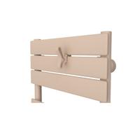 Patère papillon pour sèche-serviettes lames plates Beige - Atlantic 850265