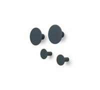 Patère PONTO, set de 4 pc, gris, Blomus