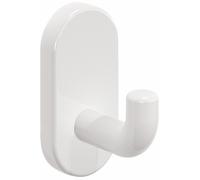 Patère simple - nylon - blanche - pour salle de bain NORMBAU