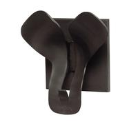 Patère trio magnétique Unilux noir
