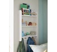Patères avec étagères pour livres - LIGNE CONFETTI blanc TU