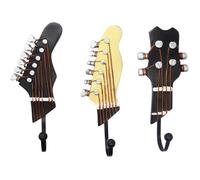 Patères Murales - Guitare Décorative - 3 Pcs - Intérieur - Contemporain - Design