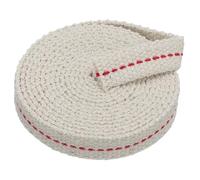 PATIKIL 1/2" Large 6 Pieds Mèche Plate 100% Coton Mèches Pour Lampe À Huile | Avec Couture Rouge Pour Lanterne À Pétrole Brûleur À Huile
