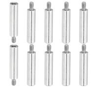 PATIKIL 10 Pcs M2.5x20+4mm Écrous D'Étai En Acier Inoxydable, Rallonges Vis, Adaptateurs Filetés Métriques Mâle-Femelle Entretoises Pour Ordinateur & Kit D'Assortiment Cartes Électroniques