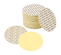 PATIKIL 100 Pack 70mm/2.8inch Joint Sensible À La Pression | Couvercule Doublures, Adhésif PS Mousse, Résistant Falsification Papier Anti-Poussière Plastique Verre Pot Bouchon