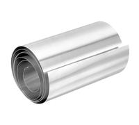 PATIKIL 100mm x 1m Bande d'Aluminium de Couverture, 1 Rouleau de Bande d'Aluminium pour Toiture, Feuille Métallique en Aluminium de 0,2 mm d'Épaisseur pour Toits, Gouttières, Fenêtres