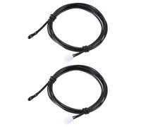 PATIKIL 10K Capteur Température NTC 2 Pcs 100cm 1% 3950 Étanche | Sonde de Température Époxy / Transmetteur de Température Numérique avec Rallonge pour Climatiseur ou Réfrigérateur