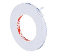 PATIKIL 10x2mm Ruban en Mousse d'Étanchéité Autocollant 5 Mètre Blanc | 10mm Largeur 2mm Épaisseur Joint Mousse Adhésif, Boudins de Porte Unilatéral pour Fenêtre Portes Isolation Phonique Thermique