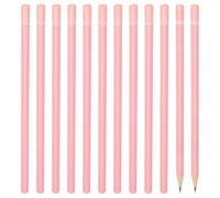 PATIKIL 12 Pack Triangle Crayons En Bois En Gros Crayons HB Graphite Rose | Pour Fournitures De Bureau Fournitures D'Ingénierie De Marquage D'Écriture D'Art De Dessin