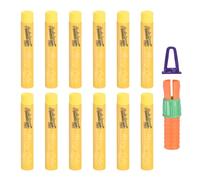 PATIKIL 12 Pcs Pastels À L'Huile Doux Crayons Jaunes Pastels À L'Huile | Fournitures Artistiques, Avec Porte-Crayons Texture Crémeuse Craie Colorée Mélange Fluide, Lot En Gros, Pour Artistes