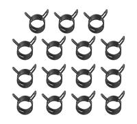 PATIKIL 15 clips pour tuyau de 10-11,2 mm de diamètre extérieur noir