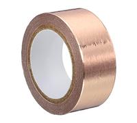 PATIKIL 15mm x 5m Métallique Washi Ruban, 1 Rouleau Masquage Feuille Autocollant Autoadhésif pour Bricolage Art Artisanat Enveloppe Décoration, Rose Doré