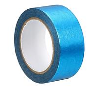 PATIKIL 15mm x 5m Métallique Washi Ruban, 1 Rouleau Masquage Feuille Autocollant Autoadhésif pour Bricolage Art Artisanat Enveloppe Décoration, Clair Bleu