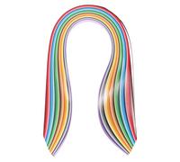 PATIKIL 180Pcs Bandes de Quilling en Papier 3/8" (10mm) 54cm Papier Origami Bande de Quilling pour Art DIY Artisanat à la Main 36 Couleurs
