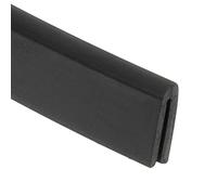 PATIKIL 1mm Profilé En Caoutchouc Pour Bordure Protège-Bord Flexible Noir | En U Pour Arêtes Vives Portes De Voiture Tôles Coins De Table, 4M
