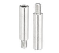 PATIKIL 2 Pcs Entretoises Allongées En Acier Inoxydable M10x45+15mm, Vis, Adaptateurs Filetés Métriques Mâle Femelle, Entretoises Pour PCB, Quadcopter Drone, Ordinateur & Kit Assortiment