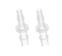 PATIKIL 2 pièces Raccord de Tuyau Raccord de jonction de Raccord de Tuyau | en plastique, 1/4" x3/16", Connecteurs de tuyaux à par la paroi, pour aquarium carburant gaz liquide air