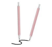PATIKIL 2 Porte-Mines Mécaniques 4.0mm, Crayons Porte-Mines Grand Porte-Mine Automatique Métallique Avec Taille-Crayon Pour Crayon À Mine Graphite Dessin Art Esquisse Menuiserie, Rose