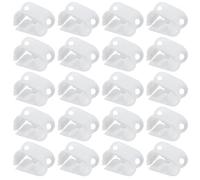 PATIKIL 20 Pack Pinces de Tubulure en Plastique Pince de Tube Réglable | de 1/8"-1/4", pour le Contrôle du Débit de Valve de Pincement de Laboratoire, pour Tubulure de Débit