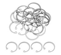 PATIKIL 20 Pcs 26mm ID Anneaux De Retenue Interne E-Clip Circlips 304 Acier Inoxydable