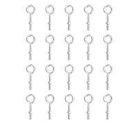 PATIKIL 20 Pcs M5x30mm Pitons À Œil Avec Écrous Pitons À Œil Pour Levage