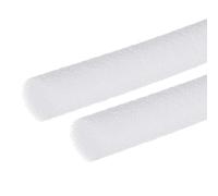 PATIKIL 25 mm x 3 m Backer Rod Joint d'étanchéité en caoutchouc mousse, 2 Rouleaux Bande Ronde En Mousse Solide, Pour Bricolage Scellé Manchon, Construction Maison Voiture, White