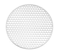 PATIKIL 26cm Grille De Barbecue Ronde en Maille, 10" Grille Circulaire en Acier Inoxydable pour BBQ Trou Rond Filet De Cuisson pour en Plein Air Fêtes À Domicile Réunions