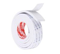 PATIKIL 2m/6.6ft Ruban en mousse d'étanchéité Bande d'étanchéité blanc | adhésive simple face pour l'isolation des fenêtres et des portes, 4,5 cm de large, 8 mm d'épaisseur