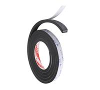 PATIKIL 2m/6.6ft Ruban en mousse d'étanchéité Bande d'étanchéité noir | adhésive simple face pour l'isolation des fenêtres et des portes, 2cm de large, 10mm d'épaisseur
