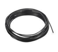 PATIKIL 2mm Bonsaï Entraînement Fil Aluminium Noir, 1 Rouleau x 5m/16,4 Pieds, PTA240220TT000703EU