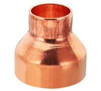 PATIKIL 3" à 1 5/8" ID Réducteur de Cuivre, 99,9% Cuivre Pure Adaptateur de Connecteur de Tube de Raccord de Pression de Couplage Réducteur avec Connexion de Soudure à la Sueur
