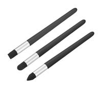 PATIKIL 3 Taille Esquisser Stylo Pinceau Frotter Éponge,3 Pcs Lavable Réutilisable Esquisser Frotter Stylo Huile Peinture Pinceaux Croquis Stylo pour Dessin, Noir