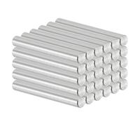 PATIKIL 30 Pcs 4mm x 35mm Goujon En Acier Inox pour Étagères Meubles Argent | 304 Goujons En Acier Inox, Épingle D'Étagère Tige De Support Élément De Fixation Métallique, Pièce De Fixation