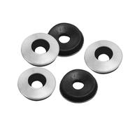 PATIKIL 304 Acier Inoxydable EPDM Rondelles d'Étanchéité Collées, 50 pièces 4.2x9.5mm en Caoutchouc Néoprène, Joint d'Étanchéité Collé pour Fourniture de Boulons de Toit Marin (#8)