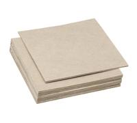 PATIKIL 305x305mm Patin en Feutre pour Meuble, 10 Pcs 2mm Épaisseur Coussinet en Feutre Carré Doux, Adhésif, Antidérapant, Anti-Rayures, pour Lampe, Meubles, Bricolage, Artisanat, Beige