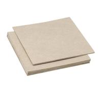 PATIKIL 305x305mm Patin en Feutre pour Meuble, 5 Pcs 2mm Épaisseur Coussinet en Feutre Carré Doux, Adhésif, Antidérapant, Anti-Rayures, pour Lampe, Meubles, Bricolage, Artisanat, Beige